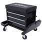 350-Pound Capacity Garage Glider Rolling Tool Chest Seat - SolidRoot Buy Furniture USA