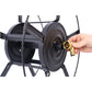 Swivel Hose Reel Wall Mount - 180 Degree Pivot Hose Hanger - Great for Garden Storage - Hose Holder Wall Mount for Garden Hose - Heavy Duty Steel Hose Hanger for Hose Reels Livingsource