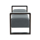 Sleek and Stylish Long - shaped Ottoman, Gray Livingsource