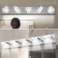 LED Modern Chrome Makeup Light, 5-Lights Acrylic Chrome Makeup Mirror Light - SolidRoot Buy Furniture USA