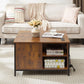 Height-adjustable Coffee Table, Multi-purpose Coffee Table With Hidden Compartments, Modern Height-adjustable Dining Table Livingsource