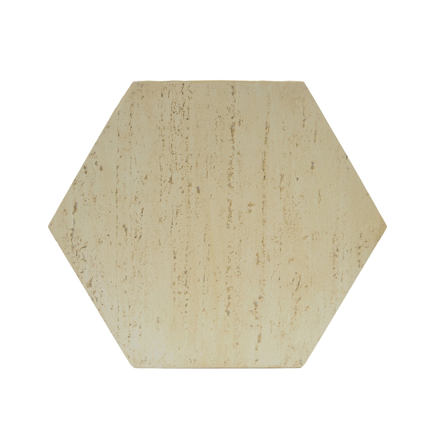 MGO Hexagonal Archaistic Side Table