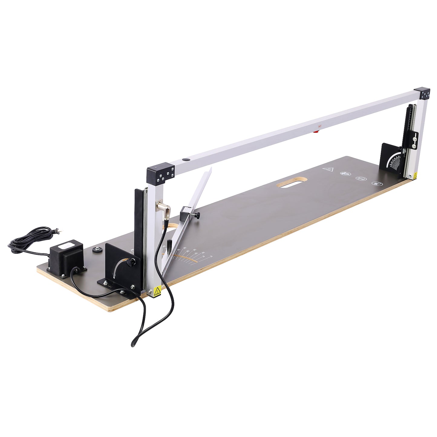 Styrofoam Cutter 450 ℃, 200 W Foam Cutter, Styrofoam Cutter with Nichrom Heating Wire, 36 V Output Voltage, Cutting Thickness 300 mm, Groove Machine for Pearl Cotton, Sponge, Plastic etc. Displaced