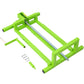 Easy Lawn Mower Lift  for Riding Tractors , 800 Lbs Capacity  Lawn Tractor Lifter,  Ride-on Mower, Cleaning Aid, Universal, Lawn Tractor Lift, Lawn Tractor + 45° Tilt Adjustable, green Livingsource