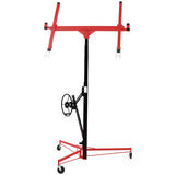 Drywall Lift Panel 11' Lift Drywall Panel Hoist Jack Lifter, RED+BLACK SolidRoot Buy Furniture USA