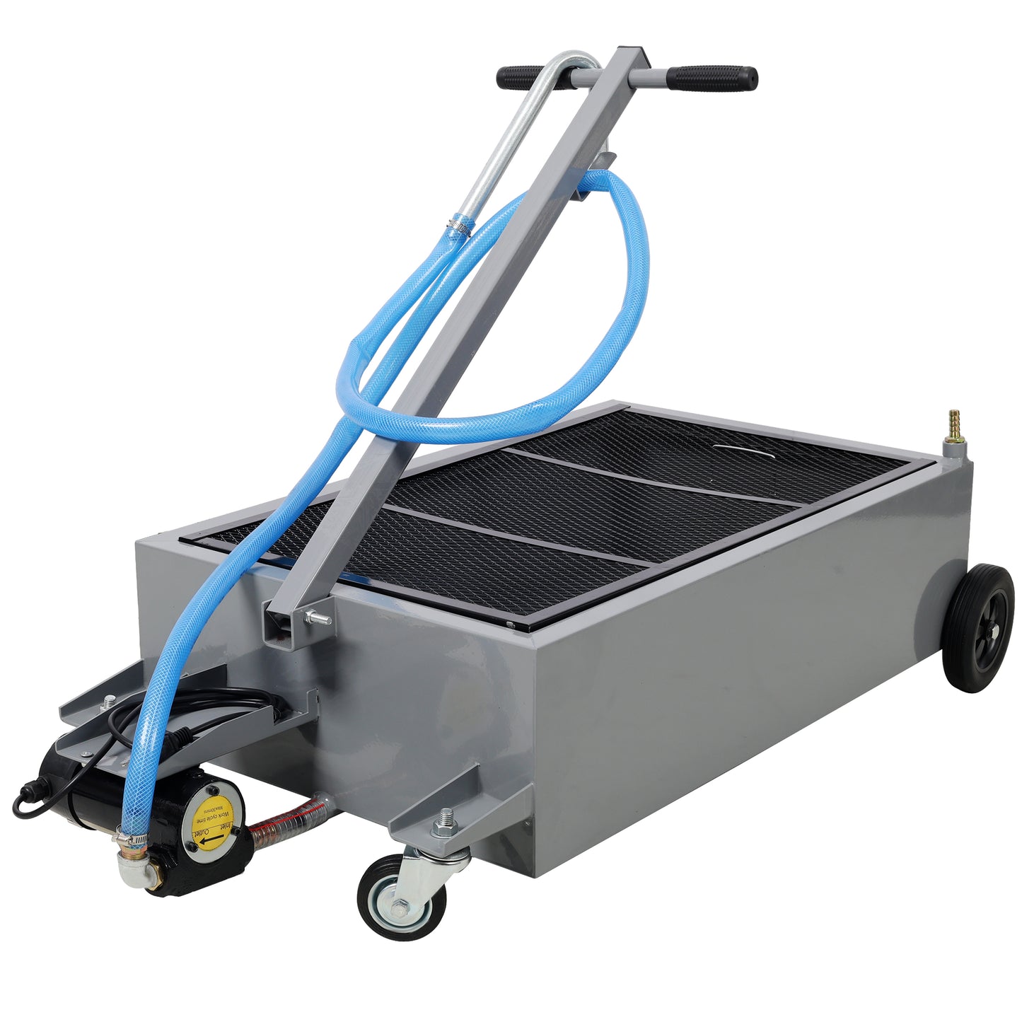 25 gallon low profile oil drainer ,with electric pump SolidRoot Buy Furniture USA