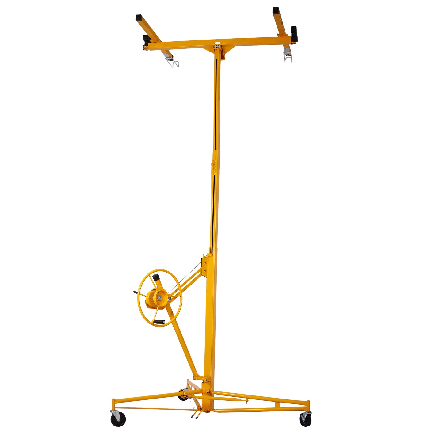 Drywall Lift Panel 11' Lift Drywall Panel Hoist Jack Lifter,yellow