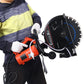 Electric 14" Cut Off Saw Wet/Dry Concrete Saw Cutter Guide Roller with Water Line Attachment Livingsource