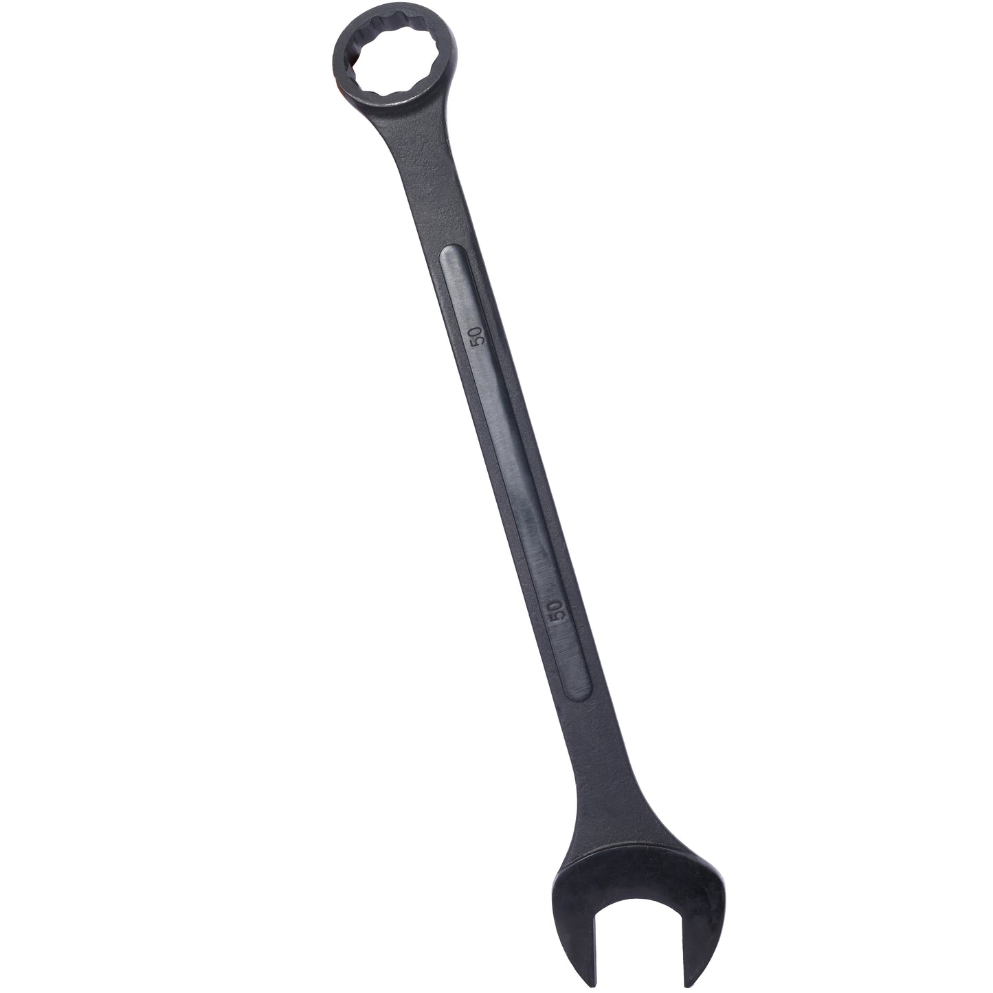 Jumbo Combination Wrench Set extra large, Metric, 6-piece, 35mm to 50mm,Black Oxide, with Pouch