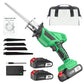 20V Cordless Electric Reciprocal Saw Industrial Grade DIY Tool for Metal Wood PVC & Plastic-Shipped from Local US Warehouse SolidRoot Buy Furniture USA