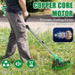 Electric Grass Trimmer 20V Cordless with Folding Handle DIY Grade Local US Warehouse SolidRoot Buy Furniture USA