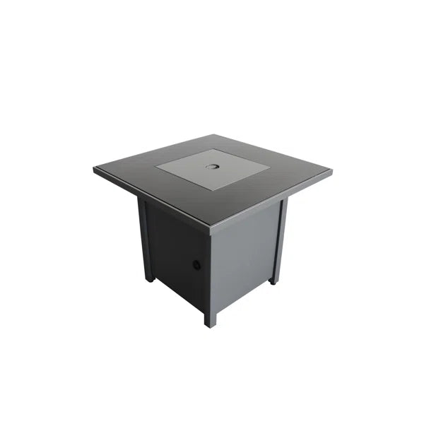 Living Source International 9'' H x 28'' W Fiber Reinforced Concrete Outdoor Fire pit(Stone Gray) - SolidRoot Buy Furniture USA