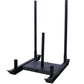 Weight Training Pull Sled, Fitness Strength Speed Training Sled, Steel Power Sled Workout Equipment for Athletic Exercise and Speed Improvement Livingsource