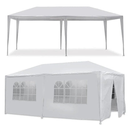 10x20' Outdoor Garden Gazebo Wedding Party Tent Canopy Marquee with 6 Removable  Sidewalls SolidRoot Buy Furniture USA