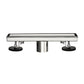 12 Inches Linear Shower Drain with Removable Cover, 304 Stainless Shower Drain  Included Hair Strainer and Leveling Feet - SolidRoot Buy Furniture USA