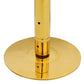 Dance Pole Spinning Static Dancing Pole Portable Removable for Home Club Bar Gym 86.2-109.8" Height Adjustable  Weight Capacity 440lb Gold Livingsource