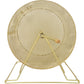 Raffle Drum,Holds 10000 Tickets or 300 Ping Pong Balls, Metal Lottery Spinning Drawing with Wooden Turning Handle, 14.8 x Ø21.26 inch Brass Plated Raffle Ticket Spinning Cage, for Bingo Ballot Livingsource