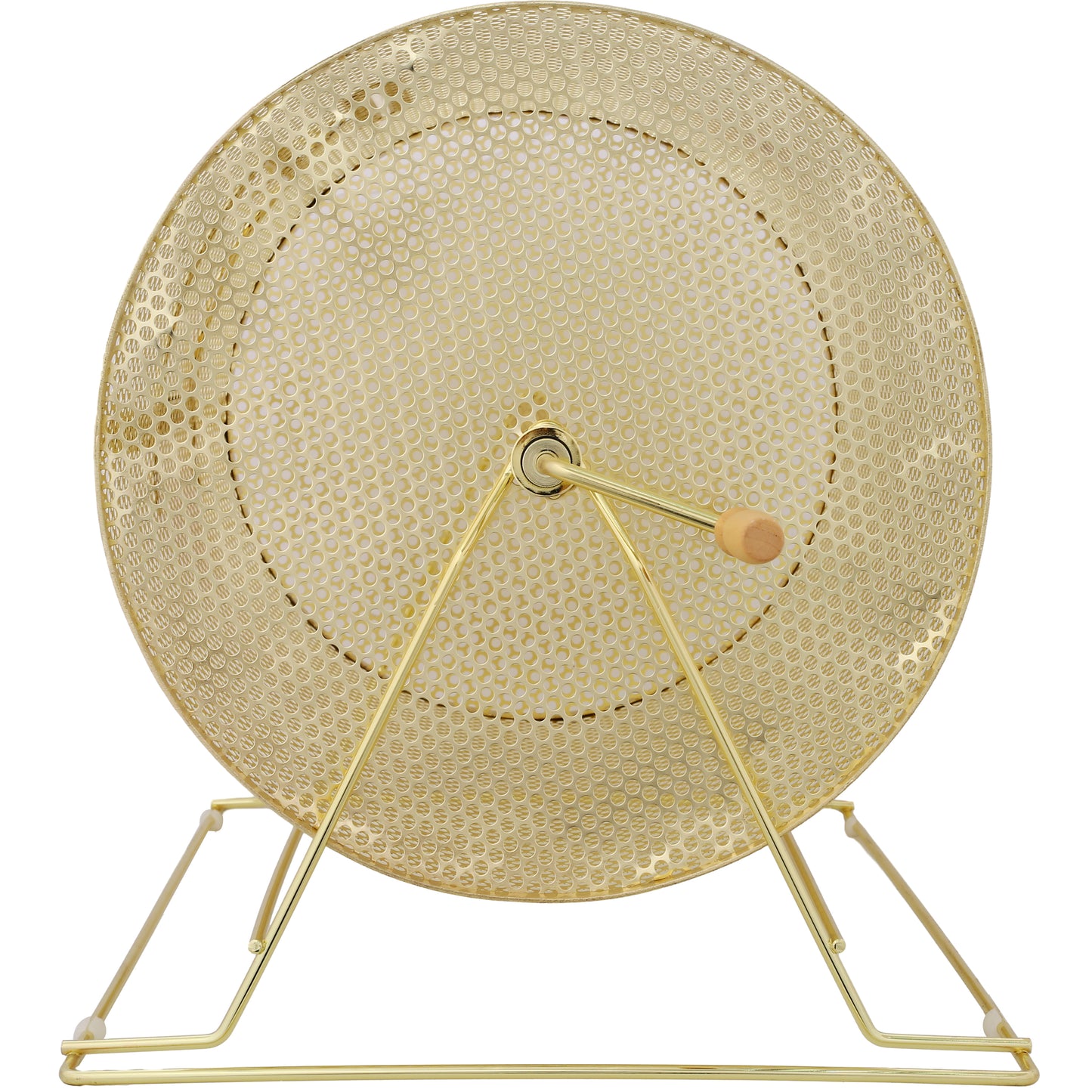 Raffle Drum,Holds 10000 Tickets or 300 Ping Pong Balls, Metal Lottery Spinning Drawing with Wooden Turning Handle, 14.8 x Ø21.26 inch Brass Plated Raffle Ticket Spinning Cage, for Bingo Ballot