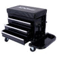350-Pound Capacity Garage Glider Rolling Tool Chest Seat - SolidRoot Buy Furniture USA