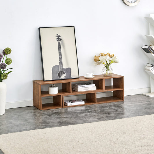 2 Pieces Cube TV Stand,Free Combination Gaming Entertainment Center Media Stand,Open Storage Bookcase Shelf for Living Room,2 Shelf Bookcase L-Shaped TV Console Stand,with Dimensions of 47.2*12*13.4. SolidRoot Buy Furniture USA