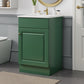 20" Bathroom Vanity with Sink, Vanity Cabinet with Door Shelf and Adjustable Shelf, Green Livingsource