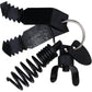 60FTx1/2Inch Drain Cleaner Machine Electric Drain Auger with 4 Cutter & Foot Switch Drain Cleaner Machine Sewer Snake Drill Drain Auger Cleaner for 1" to 4" Pipes Livingsource