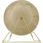Raffle Drum,Holds 10000 Tickets or 300 Ping Pong Balls, Metal Lottery Spinning Drawing with Wooden Turning Handle, 14.8 x Ø21.26 inch Brass Plated Raffle Ticket Spinning Cage, for Bingo Ballot Livingsource