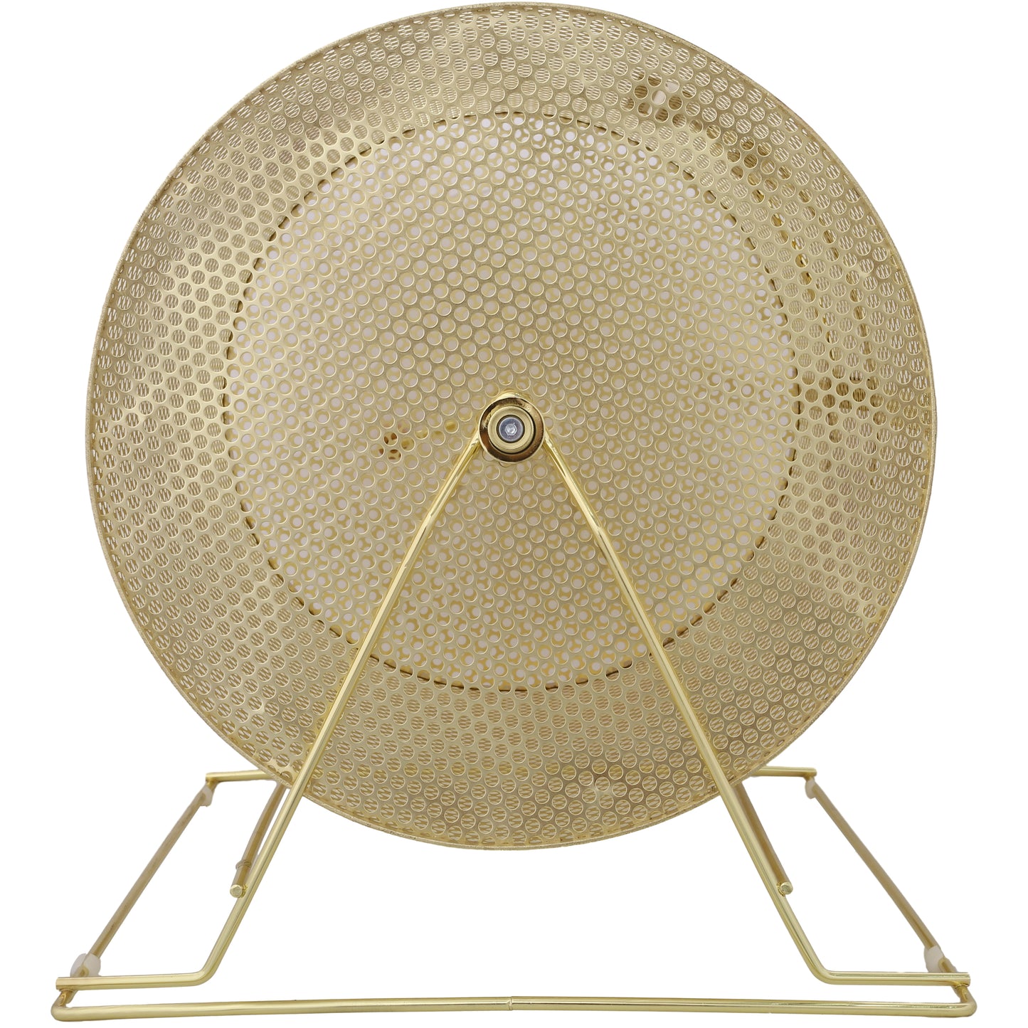 Raffle Drum,Holds 10000 Tickets or 300 Ping Pong Balls, Metal Lottery Spinning Drawing with Wooden Turning Handle, 14.8 x Ø21.26 inch Brass Plated Raffle Ticket Spinning Cage, for Bingo Ballot