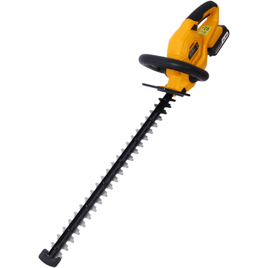 20V Cordless Hedge Trimmer, 22 Inch Steel Blade, Reduced Vibration, Battery and Charger Included Livingsource
