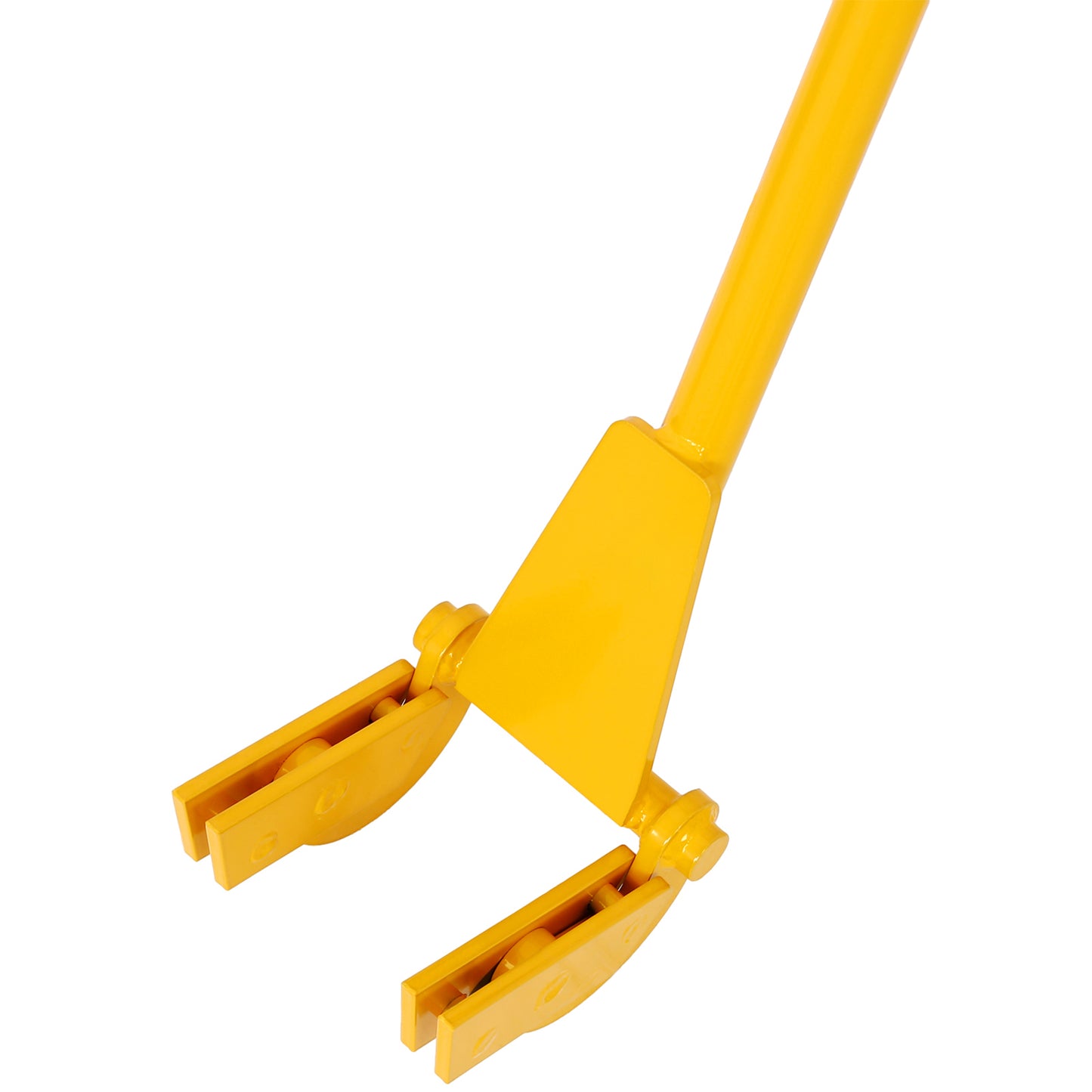 Pallet Buster Tool in Yellow with 43in Long Handle – Deck Wrecker Pallet Tool Pry Bar, Deck Board Removal Tool