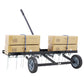 40-Inch Lawn Sweeper Tow Behind Dethatcher, Landscape Rake, Lawn Tractor Rake, Tine Tow Dethatcher Pull Behind Mower, Riding Lawn Mower Attachments for Outdoor Yard Tools Lawn Care - SolidRoot Buy Furniture USA