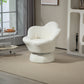 The 360-degree spinning armchair is designed for your leisure and comfort. The sturdy and wide base, Irony and metal turntable can achieve smooth and easy rotation. Sitting on it, you will fall Livingsource