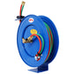 Welding Hose Reel Retractable 1/4 Inch x 50Foot Twin Oxygen Acetylene Rubber Hoses STD Duty Max 200PSI Heavy Duty Industrial Single Arm Construction Livingsource