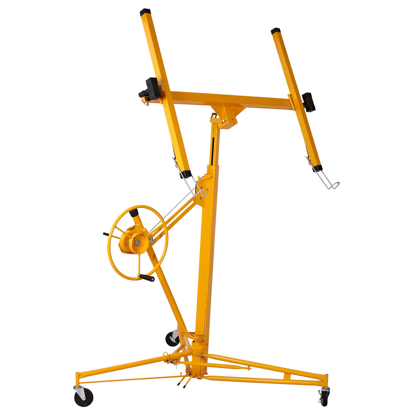 Drywall Lift Panel 11' Lift Drywall Panel Hoist Jack Lifter,yellow