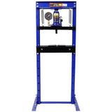 12Ton Bottle Jack Shop Press with Gauge, Bend, Straighten, or Press Parts, Install Bearings, U-Joints, Bushings, Ball Joints, and Pulleys,Blue SolidRoot Buy Furniture USA
