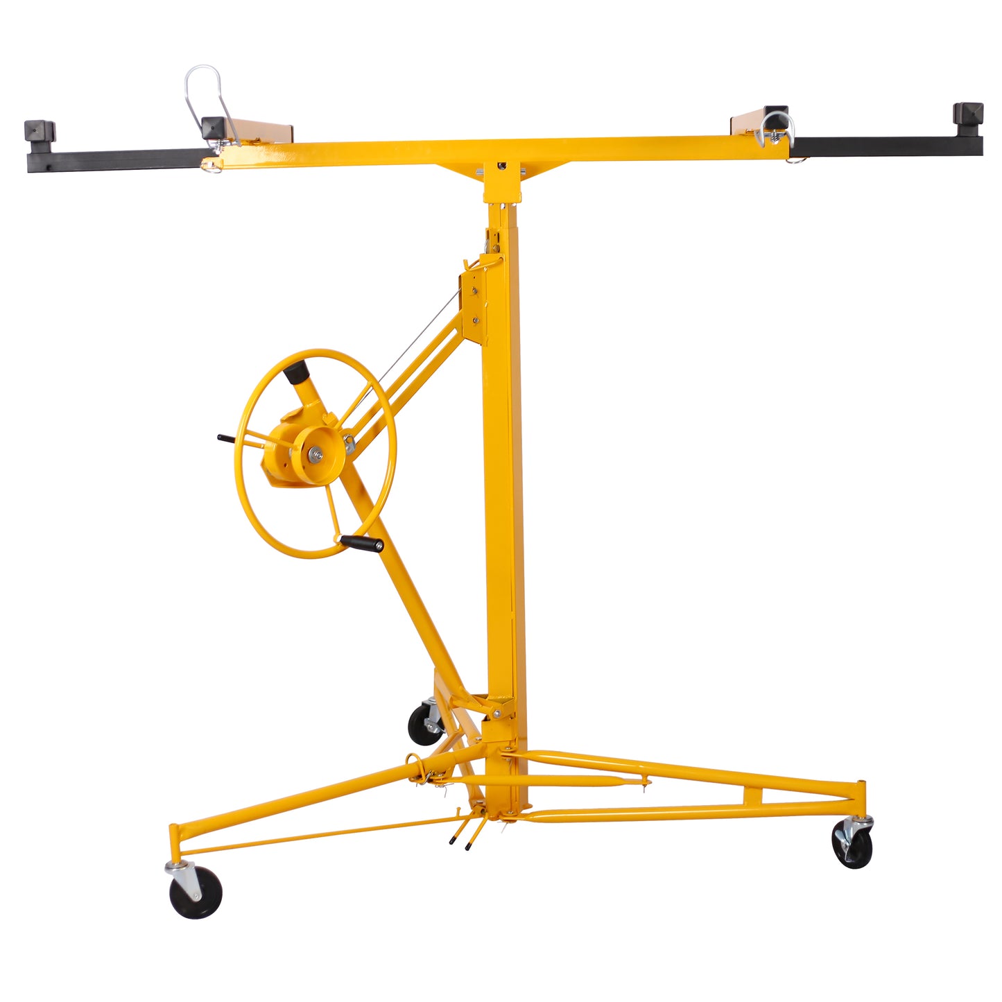 Drywall Lift Panel 11' Lift Drywall Panel Hoist Jack Lifter,yellow