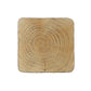 MGO Twist Shape Side Table, Wood-like texture, Natural Color Livingsource