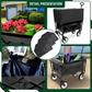 Minimeetall Multi-use Bag Collapsible Foldable Wagon Cart Beach Wagon Heavy Duty Utility Cart Utility Wagon Grocery Cart for for Camping ,3pcs  plastic Liner bag /Cover ,black Livingsource