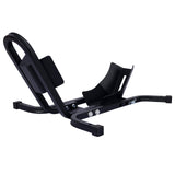 Motorcycle Front Tire Chock, 1200 lbs Heavy Duty Wheel Stand, Black Motorbike Front Chock for 17'-21' Wheels, High-Grade Steel Trailer Stand Livingsource