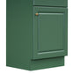 20" Bathroom Vanity with Sink, Vanity Cabinet with Door Shelf and Adjustable Shelf, Green Livingsource