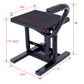 Motorcycle Dirt Bike Stands and Lifts Jack Stand Steel Lift 11"-16.5" Adjustable Height 330 LBS Load Capacity Heavy Duty Steel  Black Livingsource