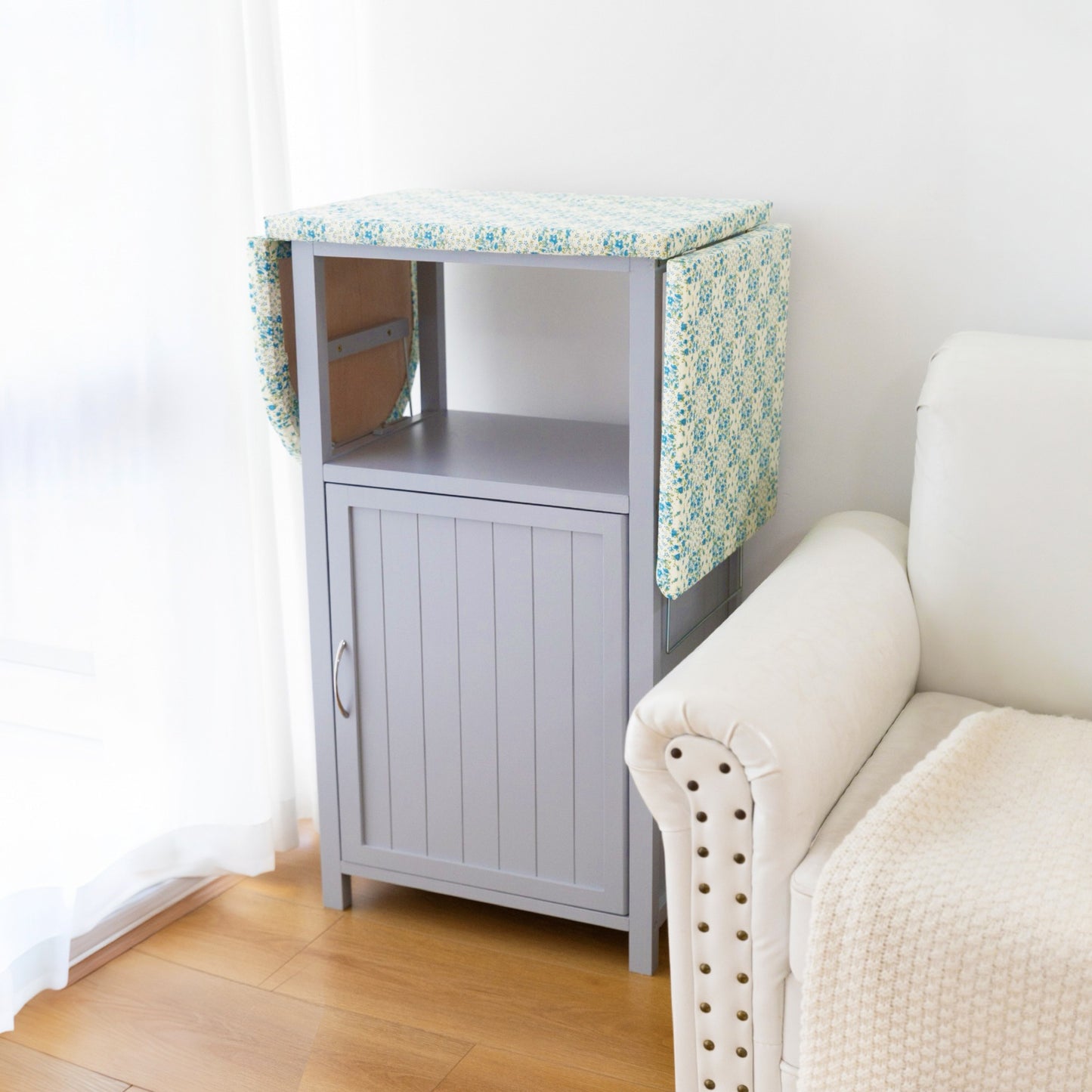 Ironing Board with Storage Cabinet