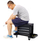 350-Pound Capacity Garage Glider Rolling Tool Chest Seat - SolidRoot Buy Furniture USA