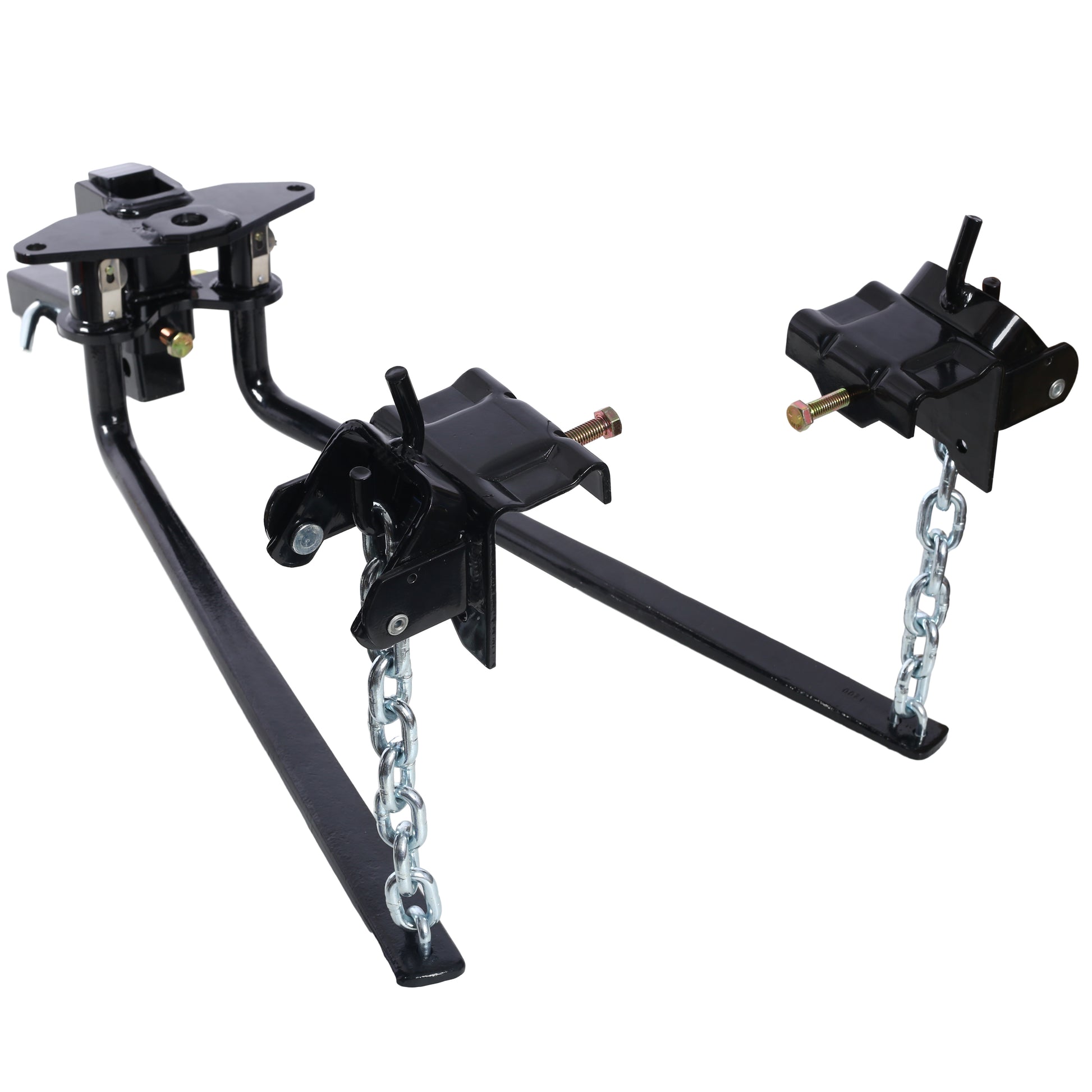 1,2000lb Weight Distribution Hitch with Height Adjustable Forged Shank SolidRoot Buy Furniture USA