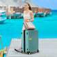 Contrast Color Hardshell Luggage 24inch Expandable Spinner Suitcase with TSA Lock Lightweight - SolidRoot Buy Furniture USA