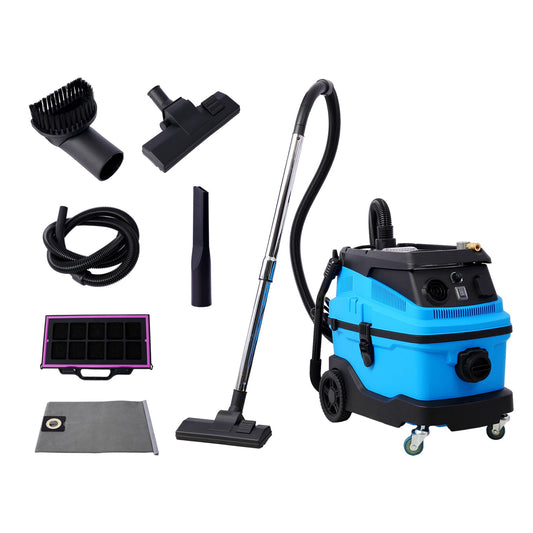 Wet Dry Blow Vacuum 3 in 1 Shop Vacuum Cleaner with More Than 18KPA Powerful Suction Great for Garage, Home, Workshop, Hard Floor and Pet Hair 8 Gallon Large Capacity 6 Peak Hp 1200W Livingsource