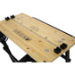Multifunctional Workbench, Portable Foldable Workbench, Holds Up to 550 Pounds, with Adjustable Jaws, Vertical Clamping and Four Adjustable Rotating Pins, Suitable for DIY, Woodworking Livingsource