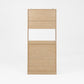 Pantry Cabinet with 2 Doors, 3-Tier Modern Kitchen Cabinet with Shelves, Freestanding Larder Cupboard, Kitchen Pantry Storage Cabinet for Kitchen, Dining Room Livingsource