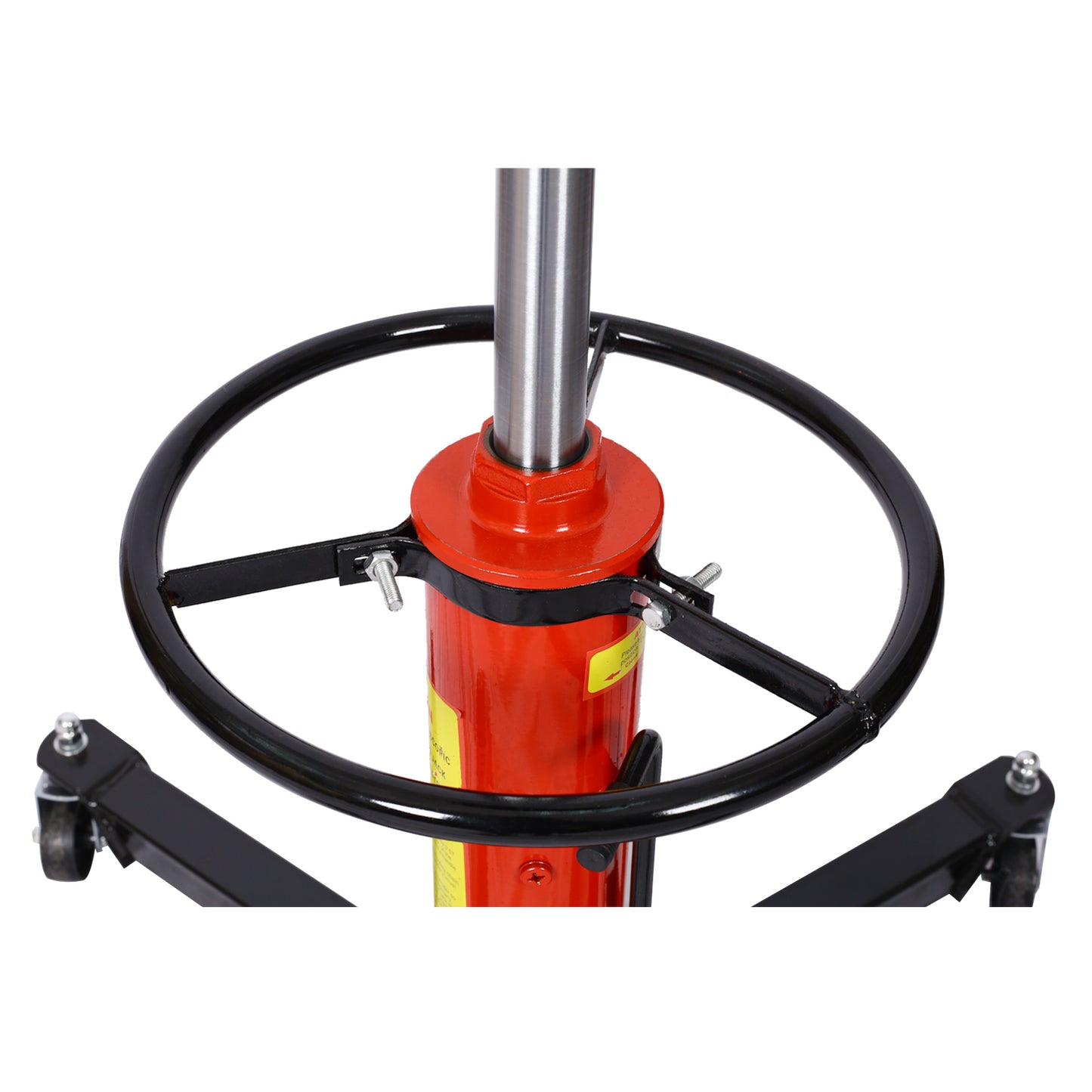 1660lbs Transmission Jacks , Hydraulic Transmission Jack 2 Stage Hydraulic w/ 360° for car lift 0.75 Ton