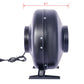 6-Inch 412 CFM Inline Duct Fan: Air Circulation Vent Blower for Hydroponics, Basements, and Kitchens Livingsource